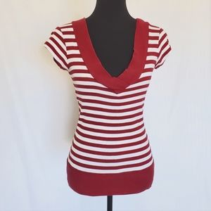 Medium Derek Heart Deep V Top